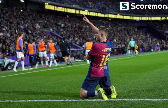 바르셀로나, 바야돌리드에 2-1 역전승…리그 우승 코앞이다!